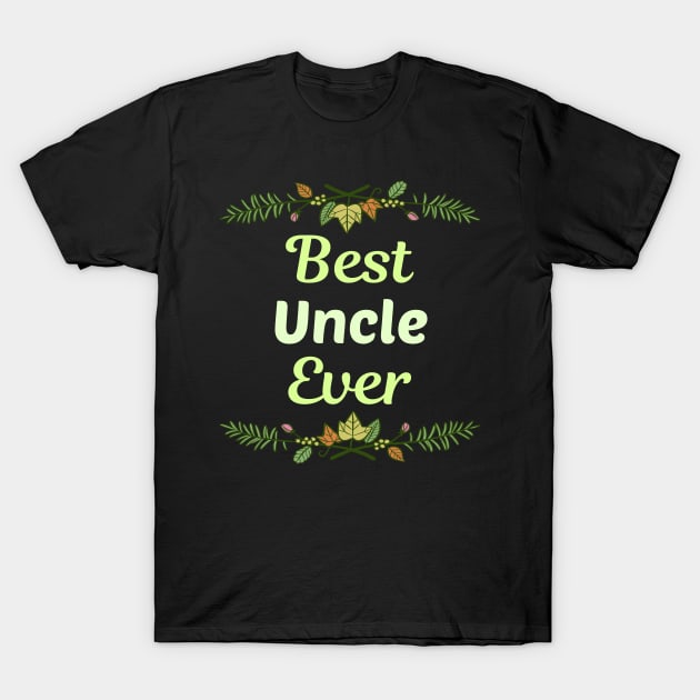 Family Leaf Uncle T-Shirt by blakelan128